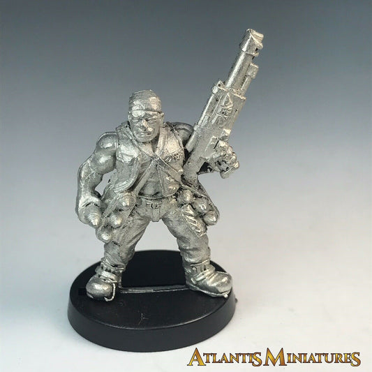 Metal Catachan Rocket Launcher Loader Imperial Guard - Warhammer 40K X5881