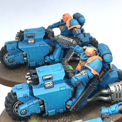 Space Marine Primaris Outriders - Painted - Warhammer 40K C223