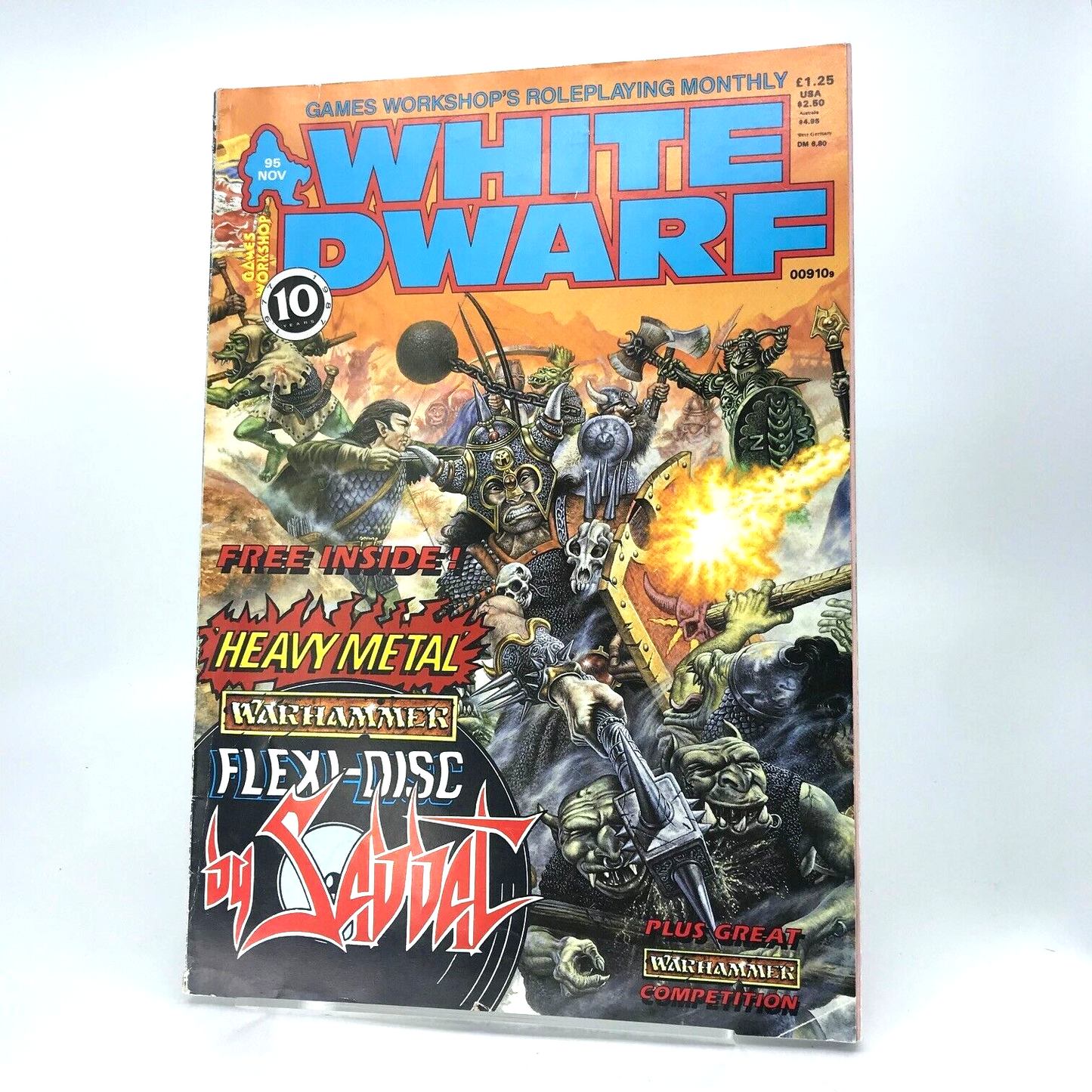 White Dwarf 95 Magazine Games Workshop Warhammer Fantasy 40,000 40K M235