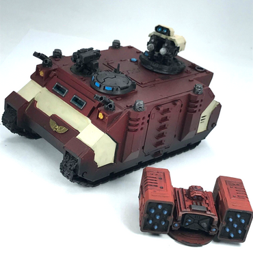 Blood Angel Rhino Razorback Space Marines - Painted - Warhammer 40K C445