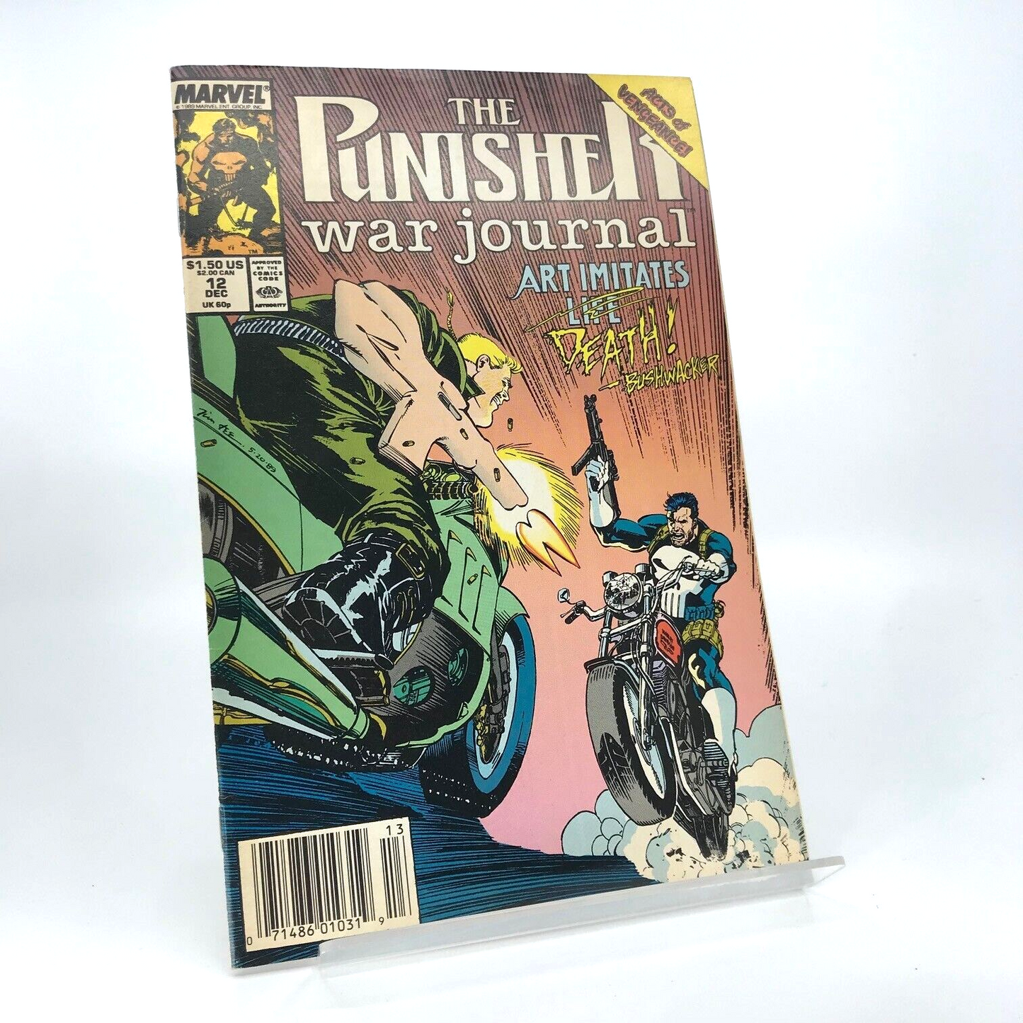 The Punisher Issue 12 Original Vintage Comic - Marvel Comics D376