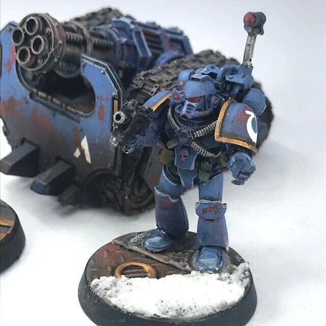 Ultramarines Rapier Carrier Quad Launcher Space Marines - Horus Heresy C4059