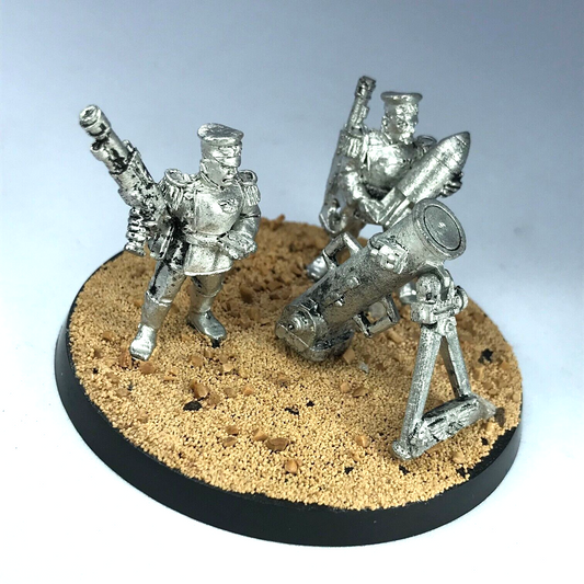 Classic Imperial Guard Mordian Mortar Team Heavy Weapon - Warhammer 40K C3832