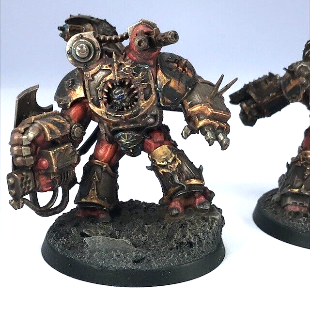 Iron Warriors Obliterators Space Marines - Painted - Warhammer 40K GW C2553