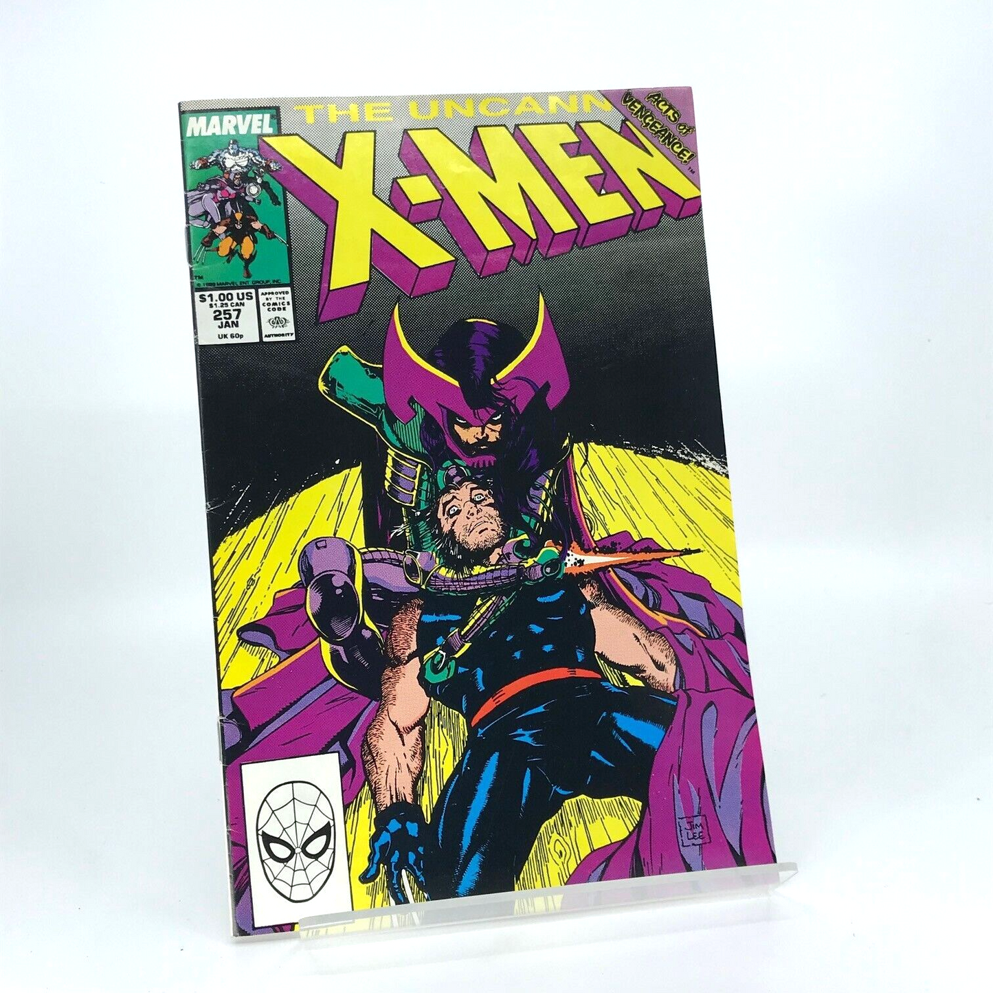 The Uncanny X-Men Issue 257 - Vintage Comic - Marvel Comics D431