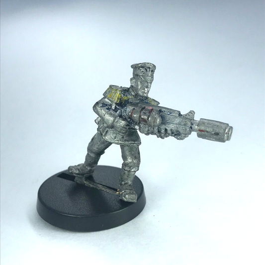 Classic Metal Mordian Iron Guard Melta Gun Imperial Guard - Warhammer 40K X7772