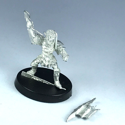 Moria Goblin Armoured Warrior LOTR - Warhammer / Lord of the Rings Metal X13115