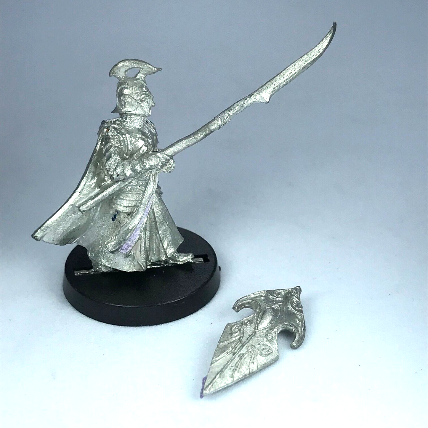 Metal Last Alliance Elf with Spear - LOTR / Warhammer / Lord of the Rings X13020