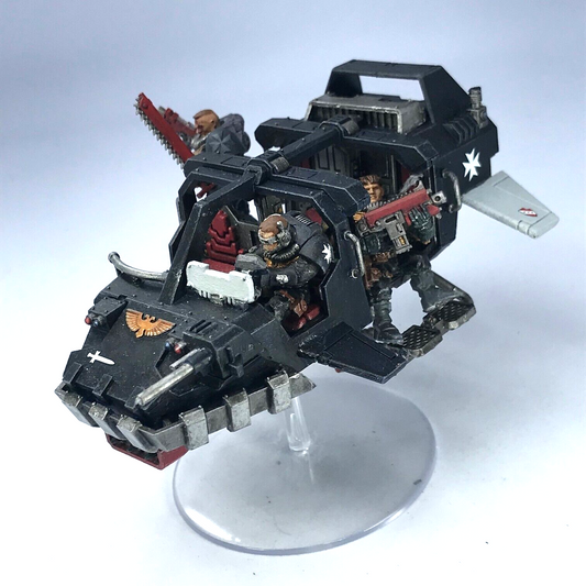 Black Templars Space Marine Scout Land Speeder Storm Warhammer 40K Painted