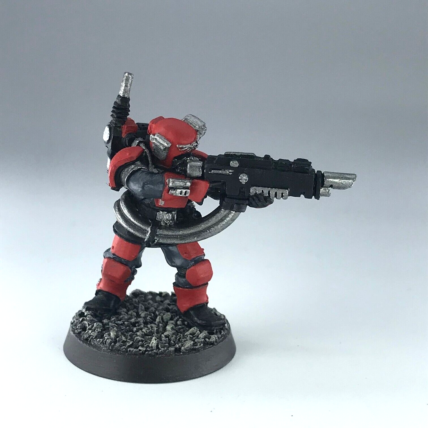 Kasrkin Stormtrooper Rifleman - Imperial Guard Warhammer 40K Metal X2126