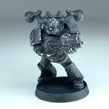 Plague Marine with Plasma Gun Chaos Space Marines - Warhammer 40K Metal X7777