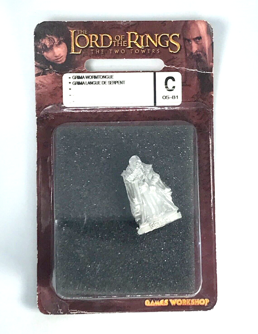 Grima Wormtongue Blister - OOP - LOTR / Warhammer / Lord of the Rings Metal C582