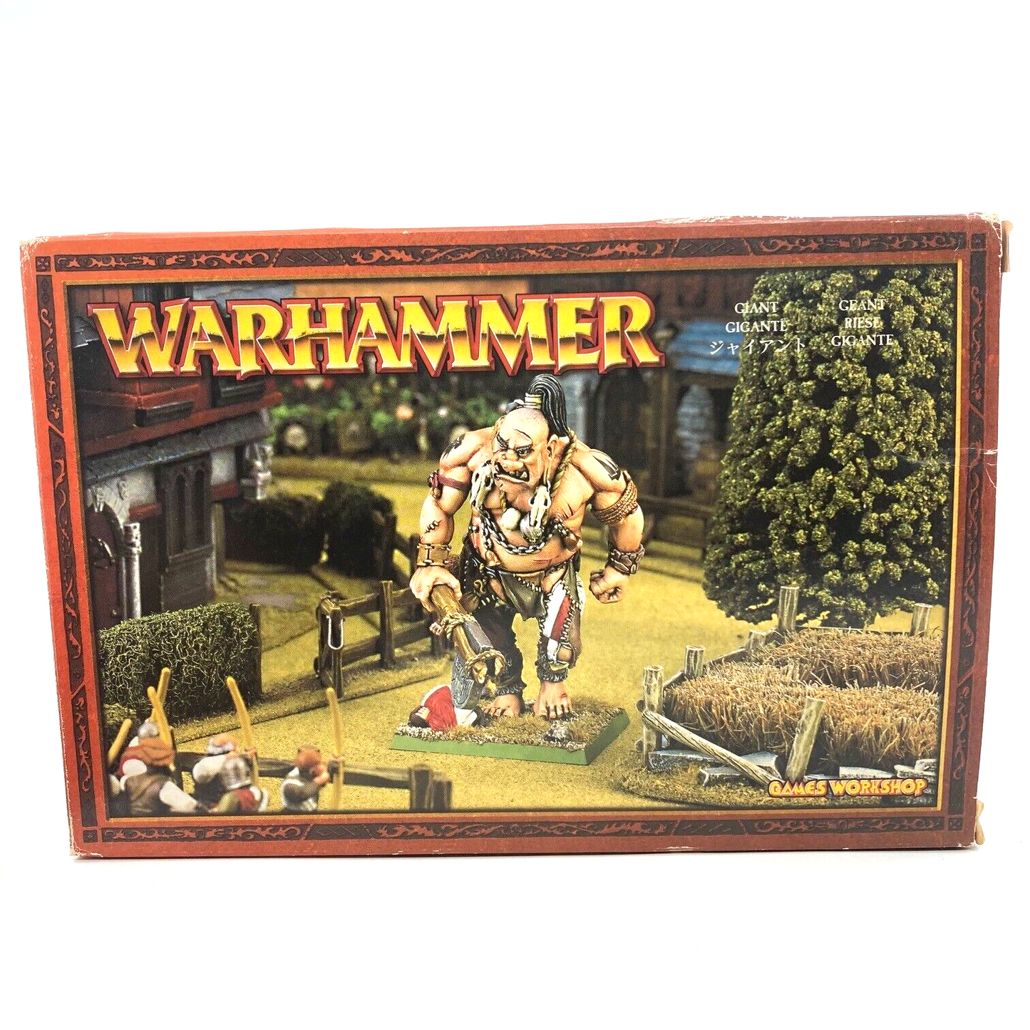 Giant Maneater Parts Orcs & Goblins - Warhammer Fantasy GW Classic Metal