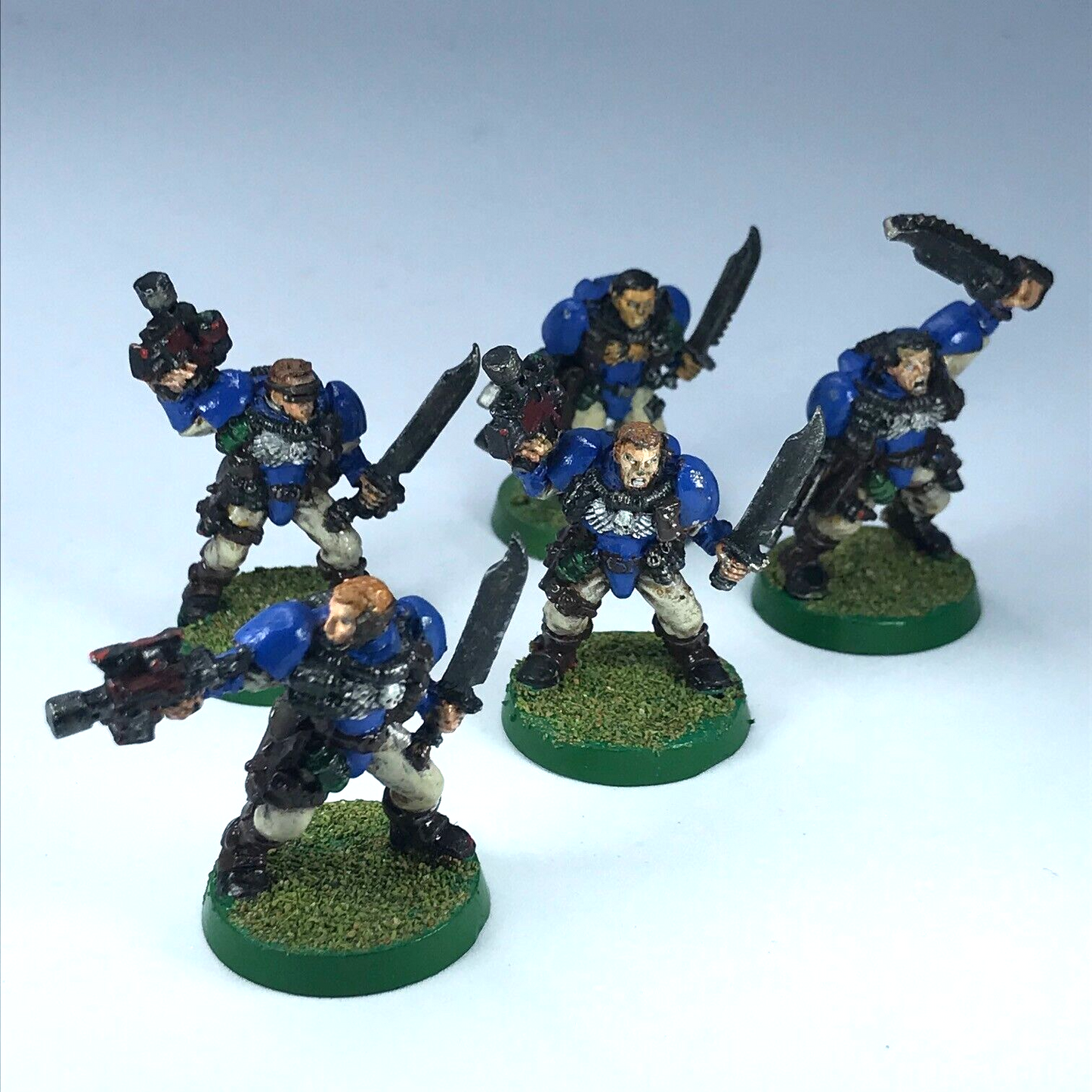 Classic Metal Space Marine Scout Squad - Warhammer 40K C975