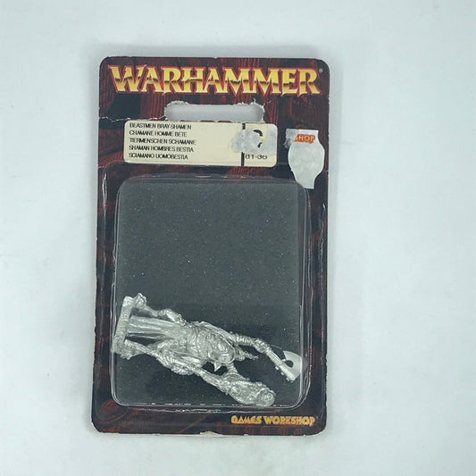 Metal Beastmen Bray Shaman Command Blister - Warhammer Fantasy C1100