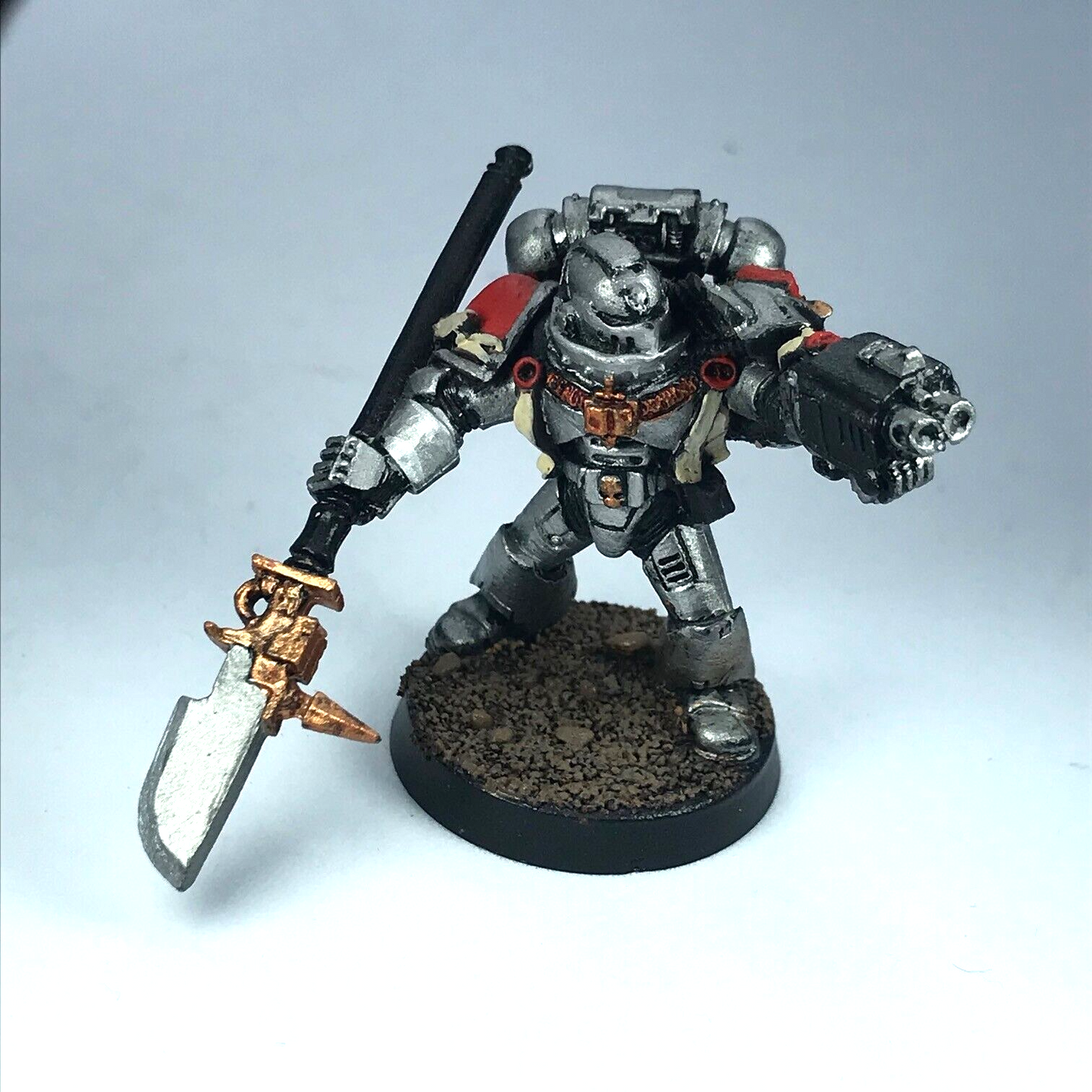 Metal Classic Grey Knight Space Marine - Warhammer 40K X11395