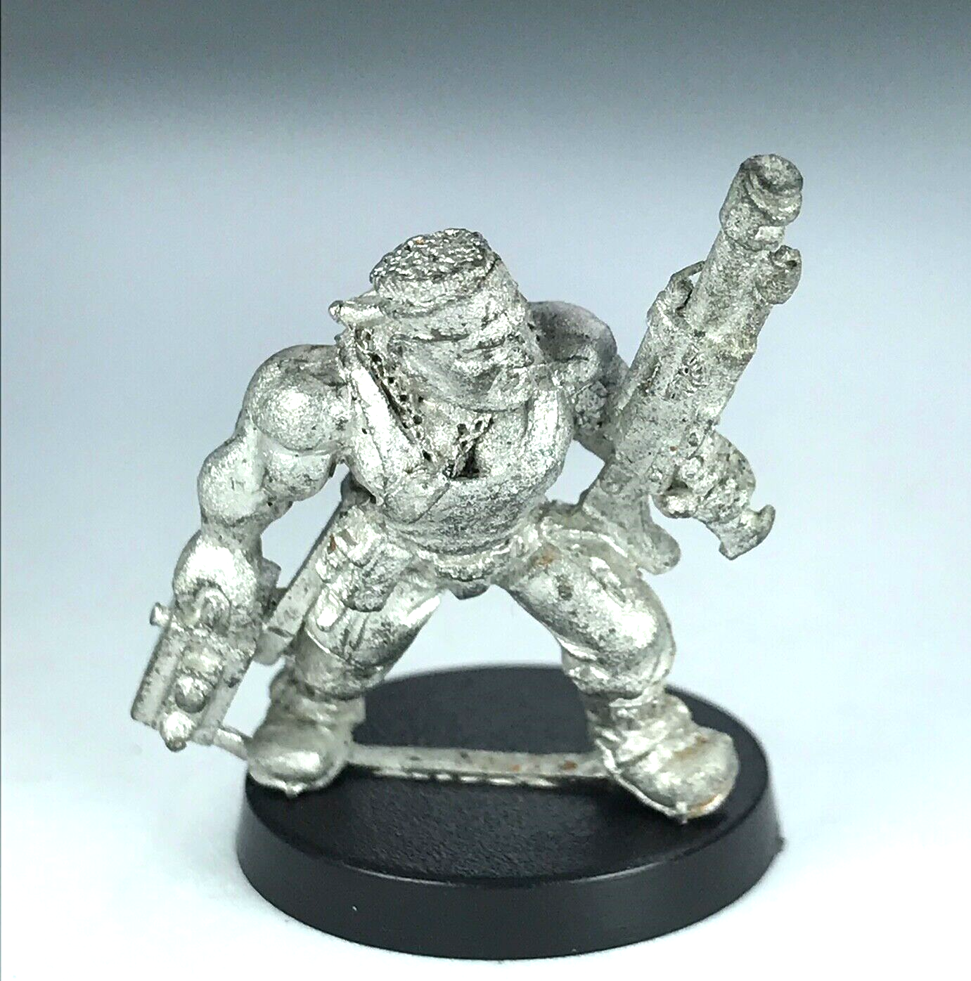 Classic Metal Catachan Lascannon Loader Imperial Guard - Warhammer 40K X155