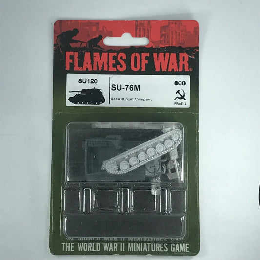 Metal Soviet SU-76M Assault Gun WW2 - Flames of War C2190