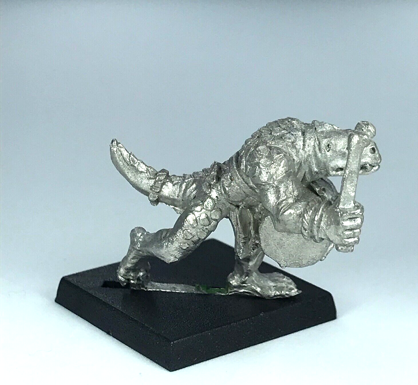 Saurus Musician Command Lizardmen - Metal Classic Warhammer Fantasy GW X4627