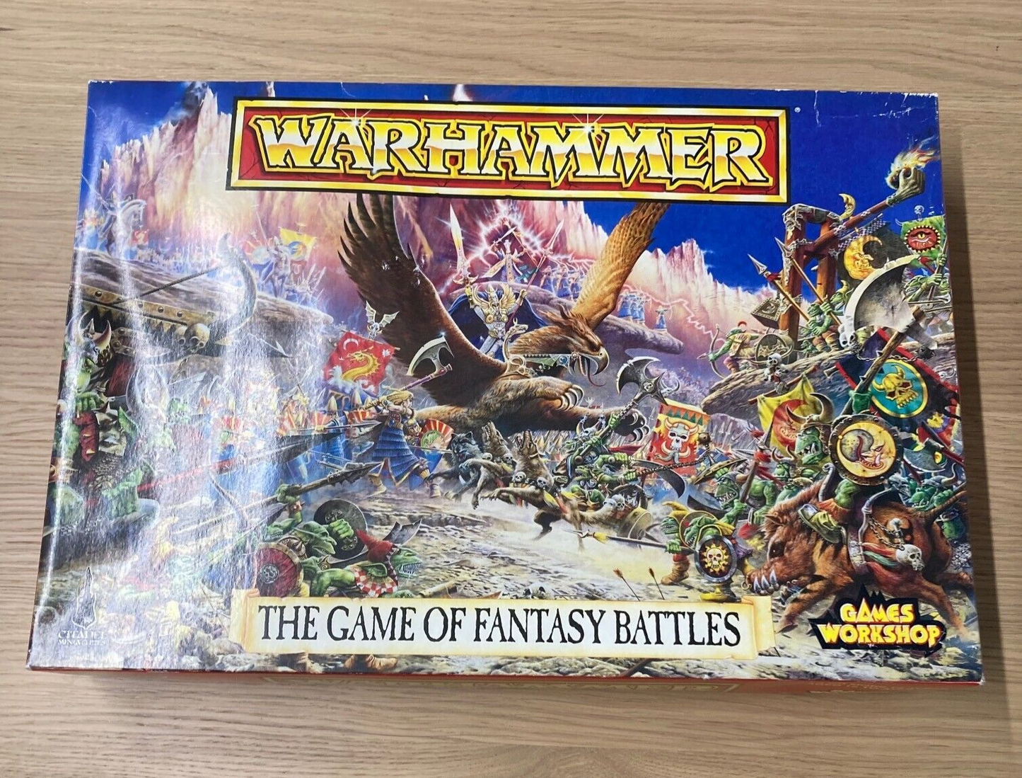 Warhammer The Game Of Fantasy Battles 4th Edition Box Set - Incomplete W151