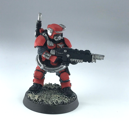 Kasrkin Stormtrooper Rifleman - Imperial Guard Warhammer 40K Metal X8413