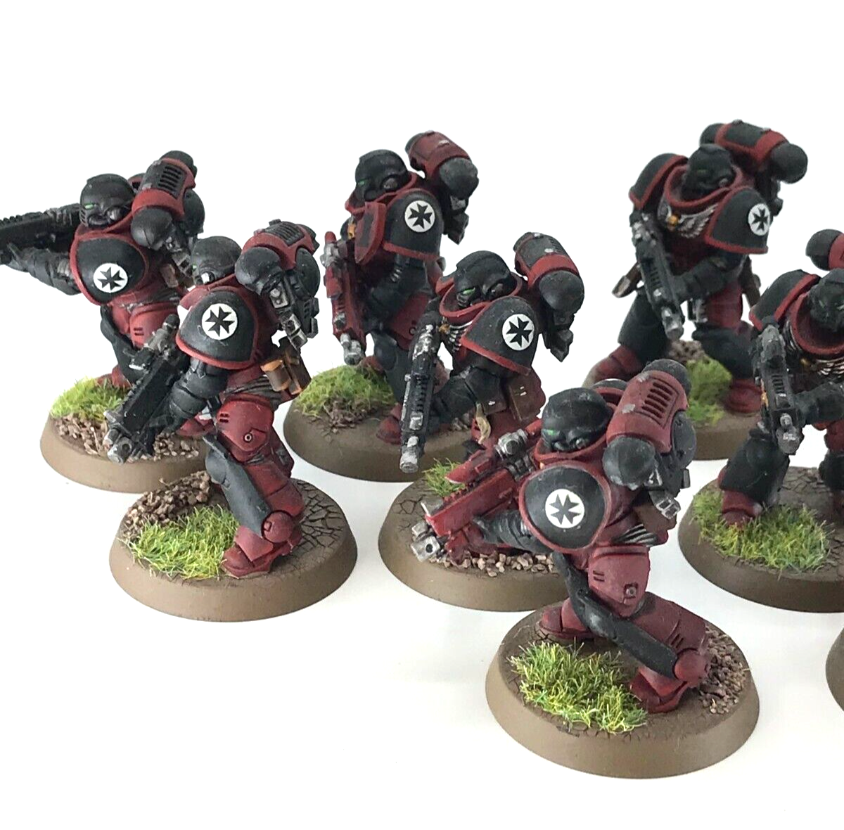 Black Templars Primaris Intercessors - Space Marines Warhammer 40K Painted C4957