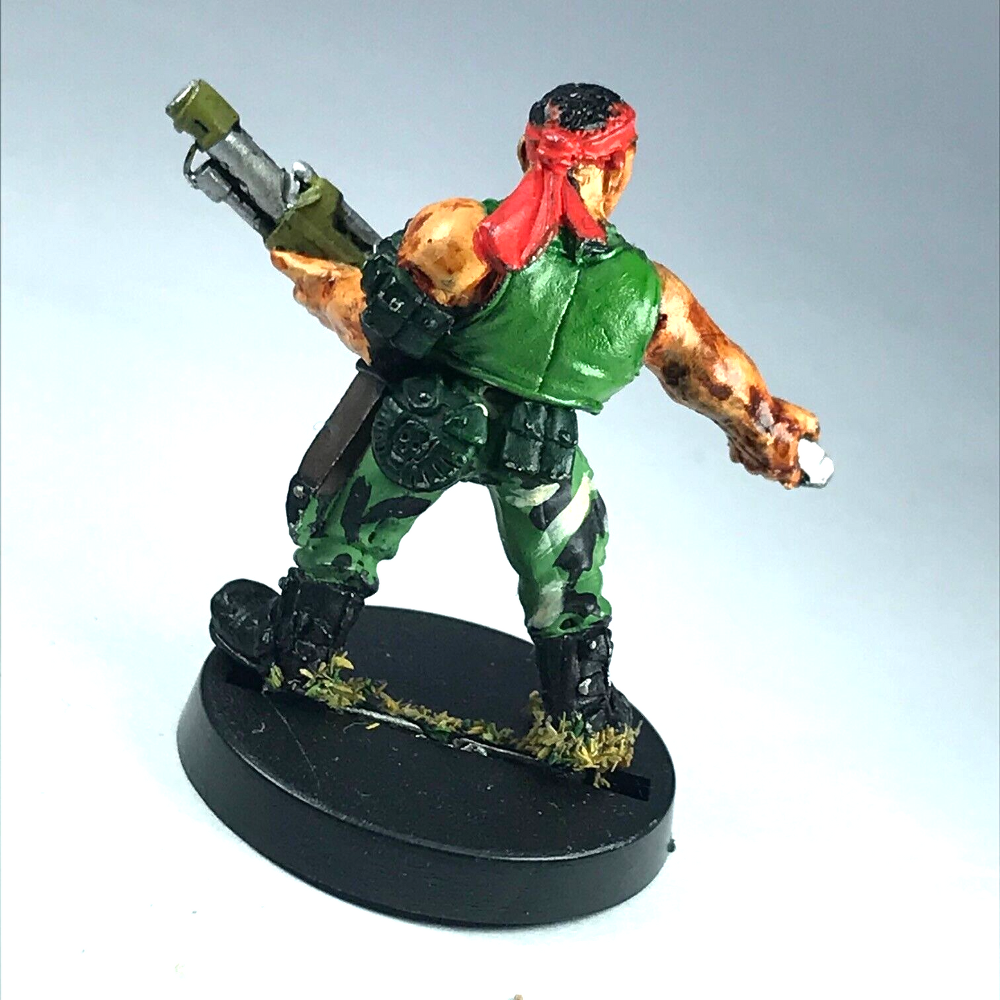 Catachan Mortar Crew Imperial Guard - Warhammer 40K Classic Metal Painted X10178