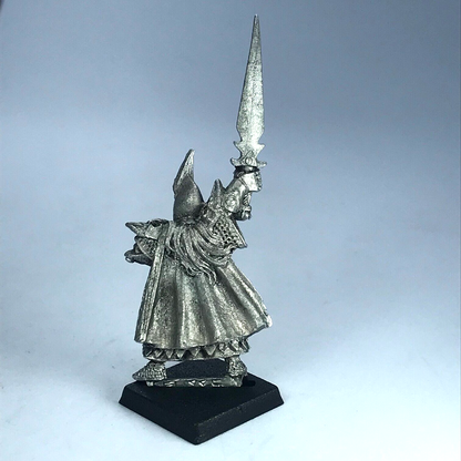 Dark Elves Champion Dated 1995 Citadel Warhammer Fantasy - Missing Hand X4371