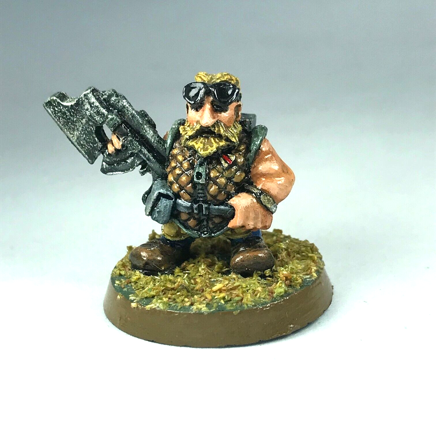 Classic metal space dwarf squat - painted - warhammer 40k x4910