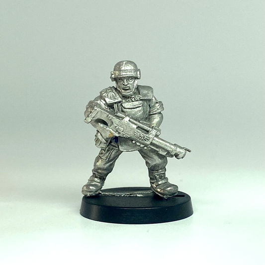 Imperial Guard Cadian With Lasgun - Warhammer40k Classic Metal  40K X3100