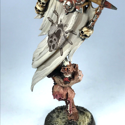 Metal Classic Chaos Nurgle Plague Bearer - Painted  - Warhammer Fantasy C3484