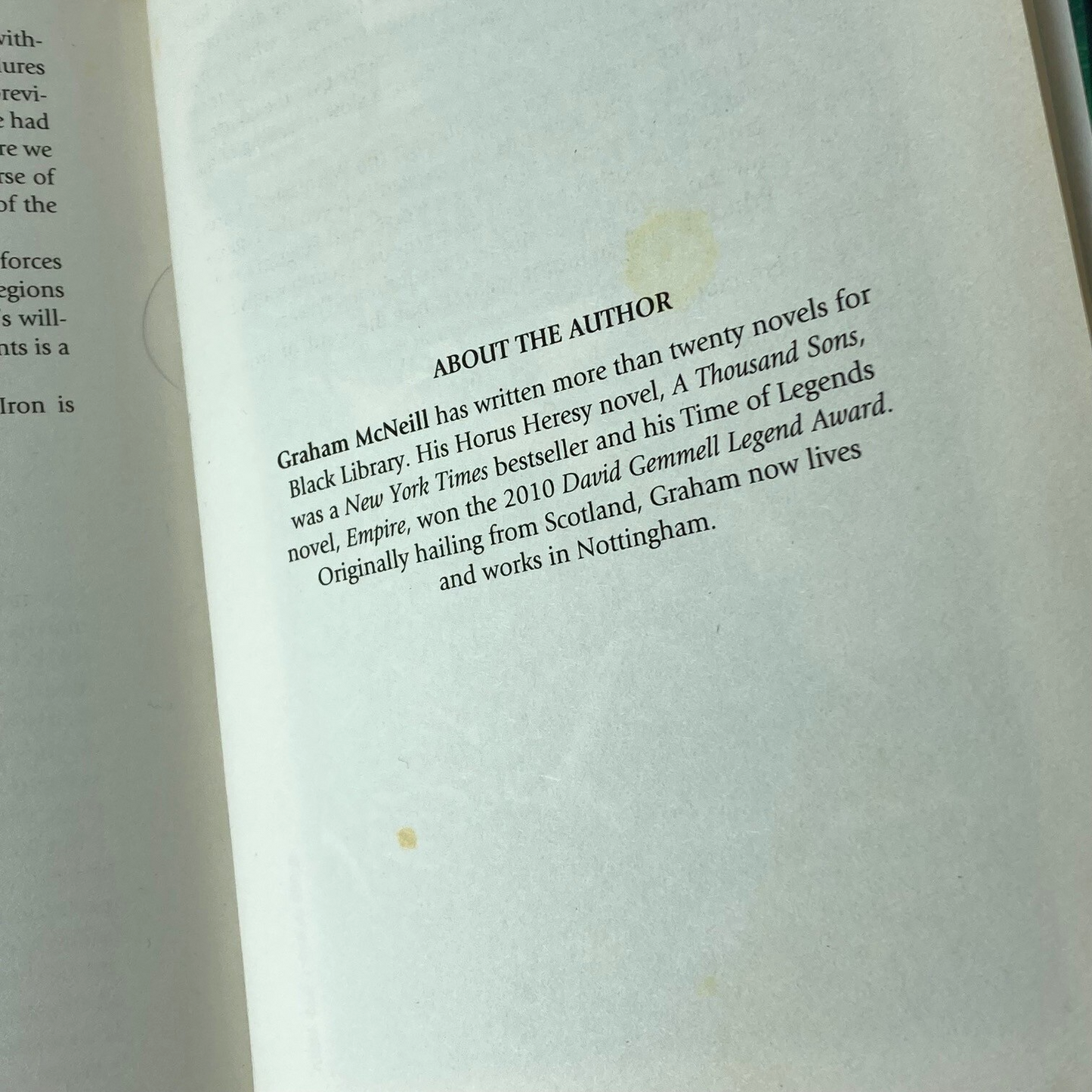 Angel Exterminatus - Graham McNeill 2012 - Black Library Horus Heresy M1726