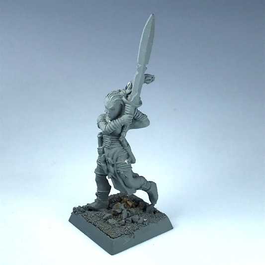 Wood Elves War Dancer Wardancer Elf - Warhammer Fantasy Classic Metal X7050