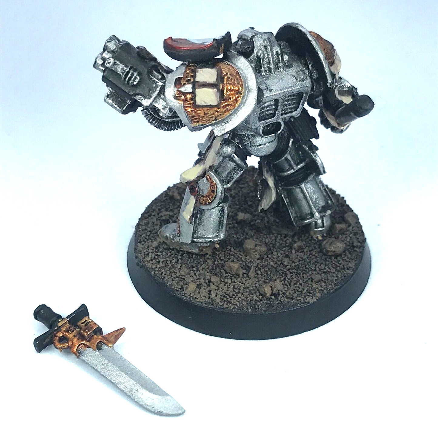 Metal Grey Knight Terminator Space Marine - Painted - Warhammer 40K C1079