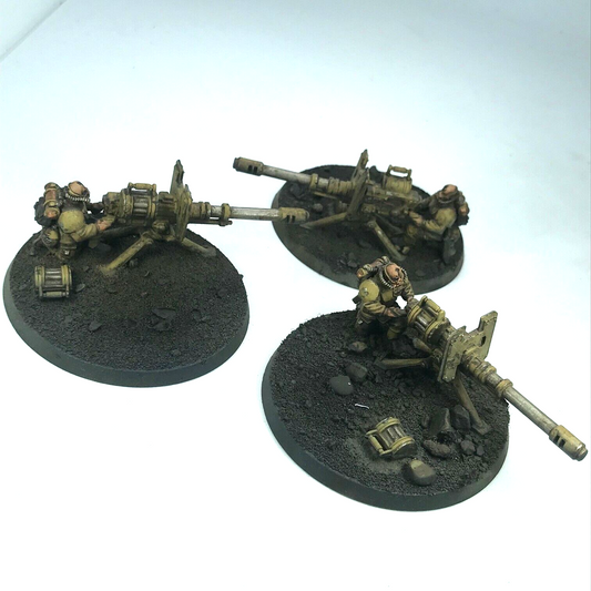 Converted Guardsmen Heavy Weapons Imperial Guard - Painted - Warhammer 40K C907