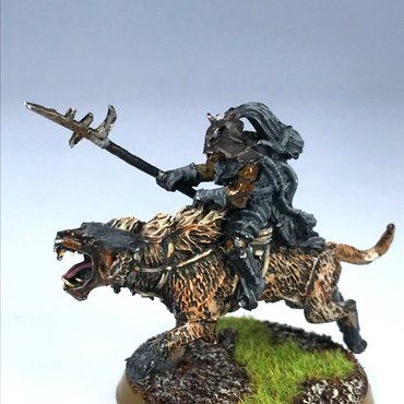 Metal Orc Warg Rider - Painted - Warhammer / Lord of the Rings C1906