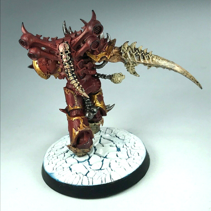 Chaos Space Marine Khorne Champion Command - Painted - Warhammer 40K X8245