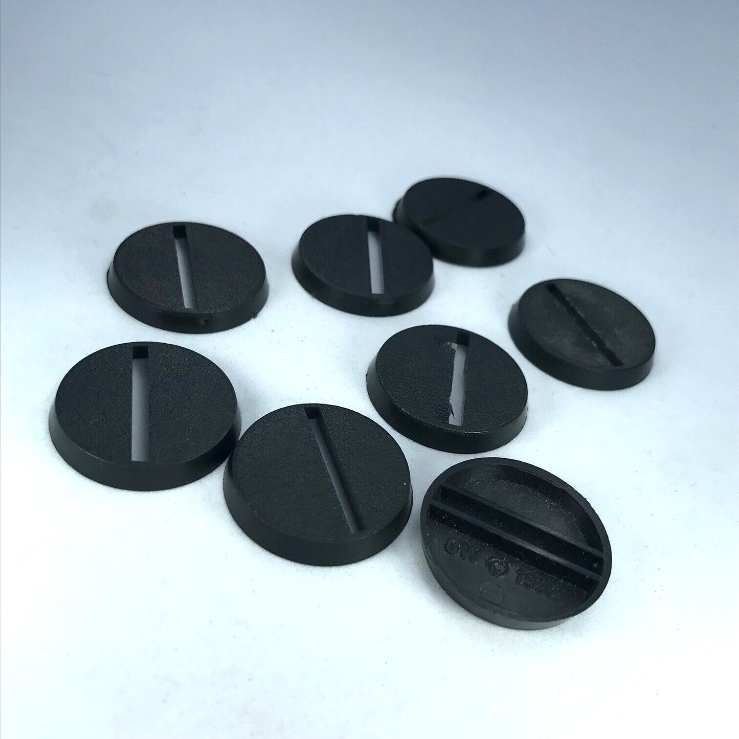 Original Games Workshop 25mm Round Bases Dated 1992 - Warhammer 40K X9362