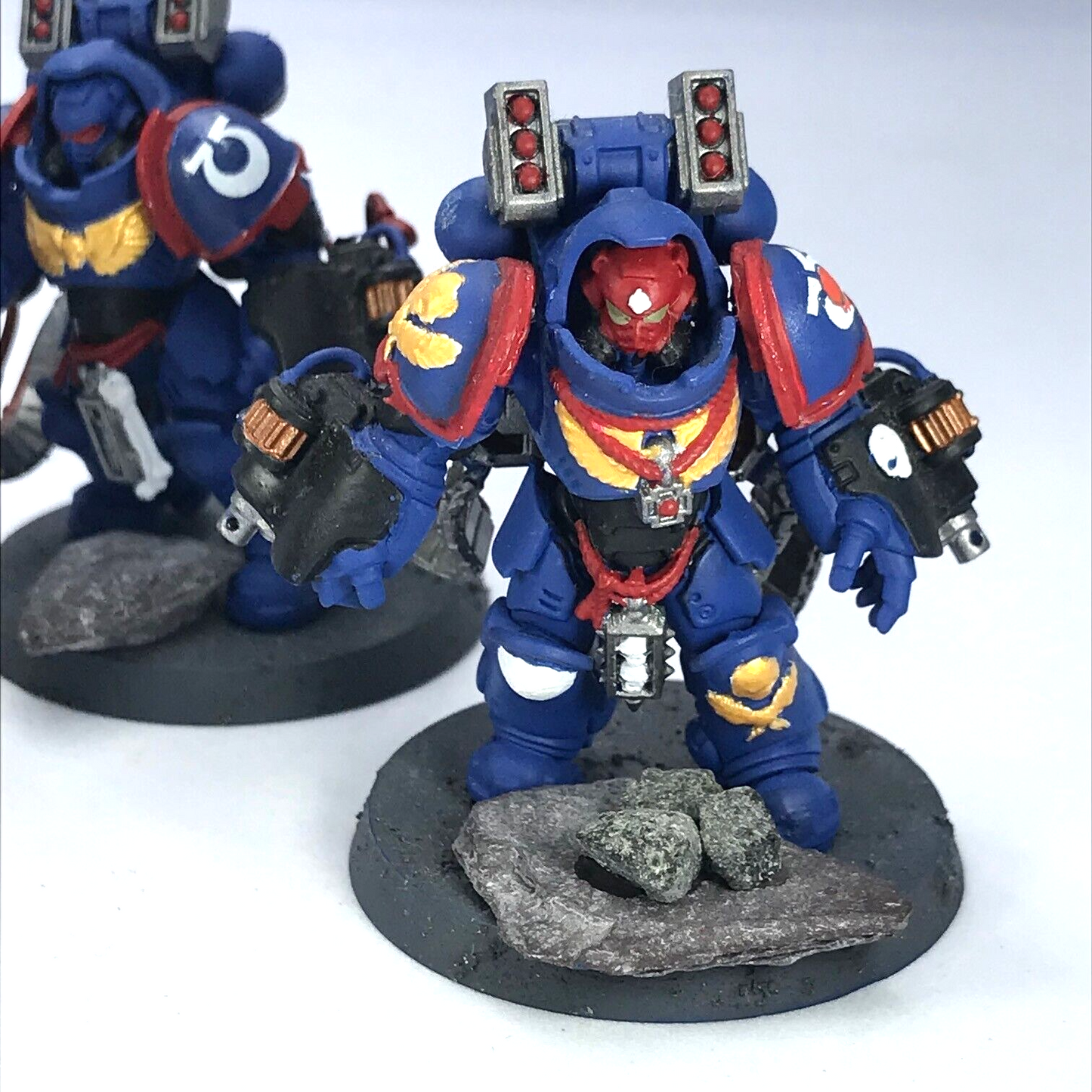 Primaris Aggressors Ultramarines Space Marines - Painted - Warhammer 40K C2515