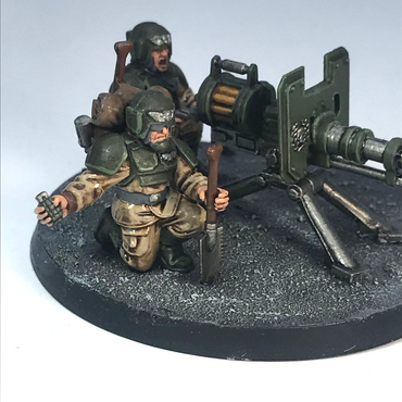 Imperial Guard Cadian Auto Cannon Astra Militarum - Painted Warhammer 40K C3971