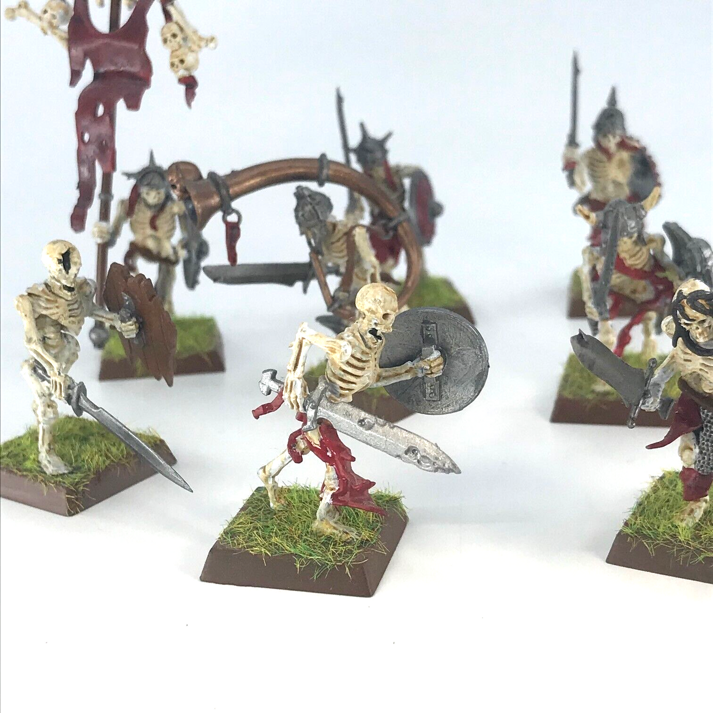 Skeleton Warrior Regiment Vampire Counts Warhammer Fantasy Games Workshop C3387