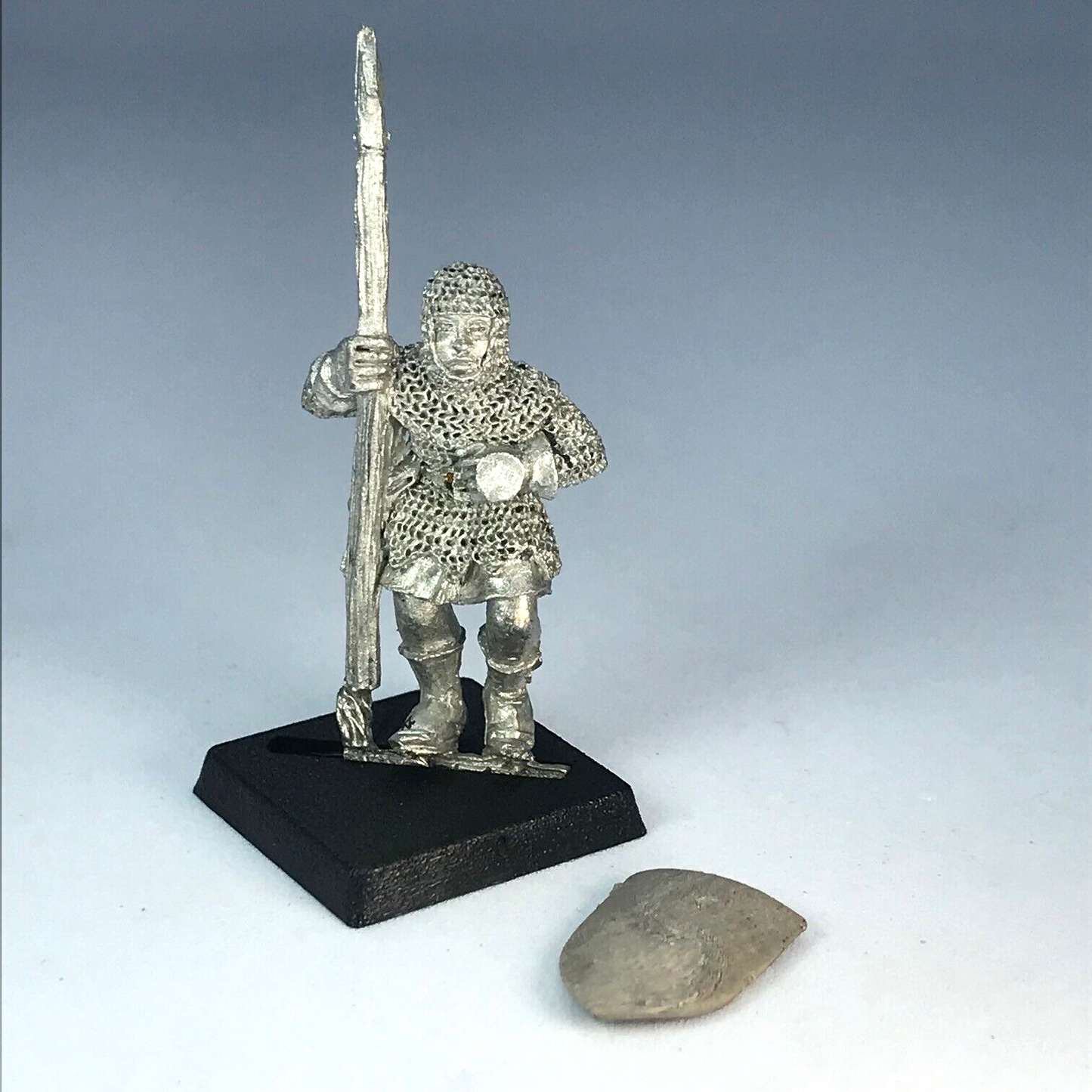 Bretonnia Men At Arms Spearman - Warhammer Fantasy Classic Metal GW X11037