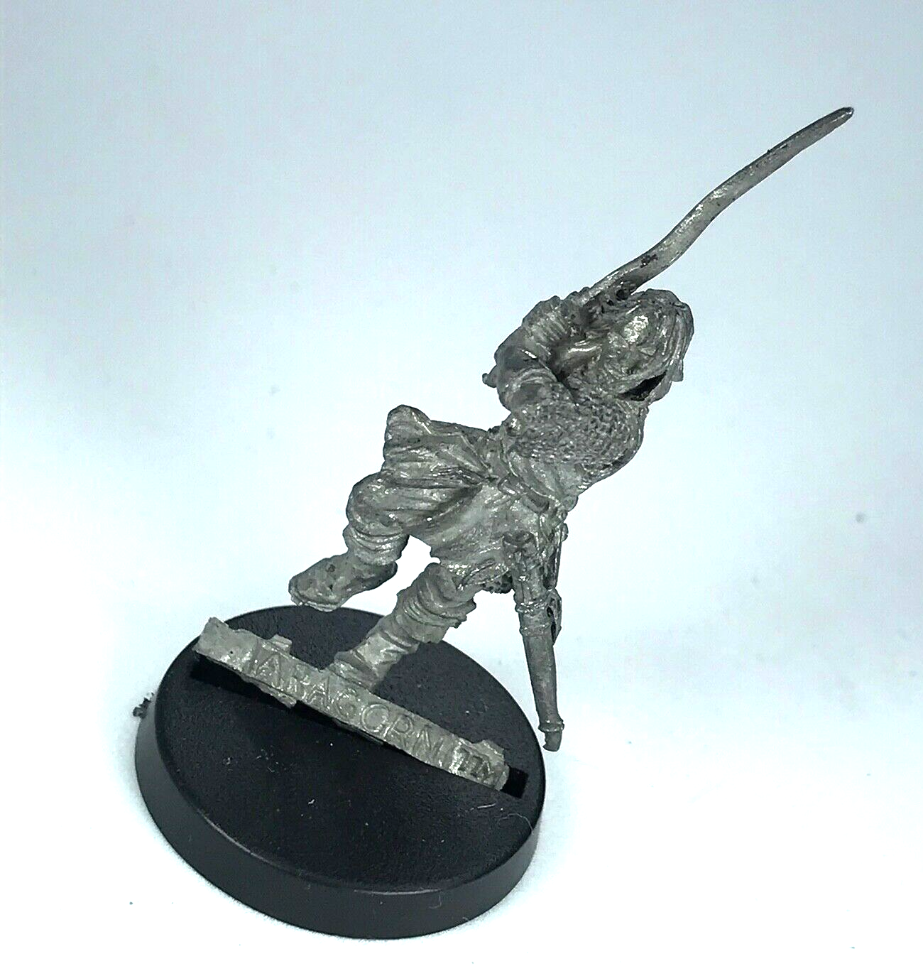 Metal Ranger Aragon Helms Deep Pose - LOTR Warhammer / Lord of the Rings X955