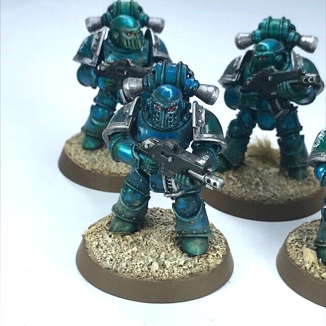 Alpha Legion Tactical Marine Squad Horus Heresy - Painted - Warhammer 30K C225