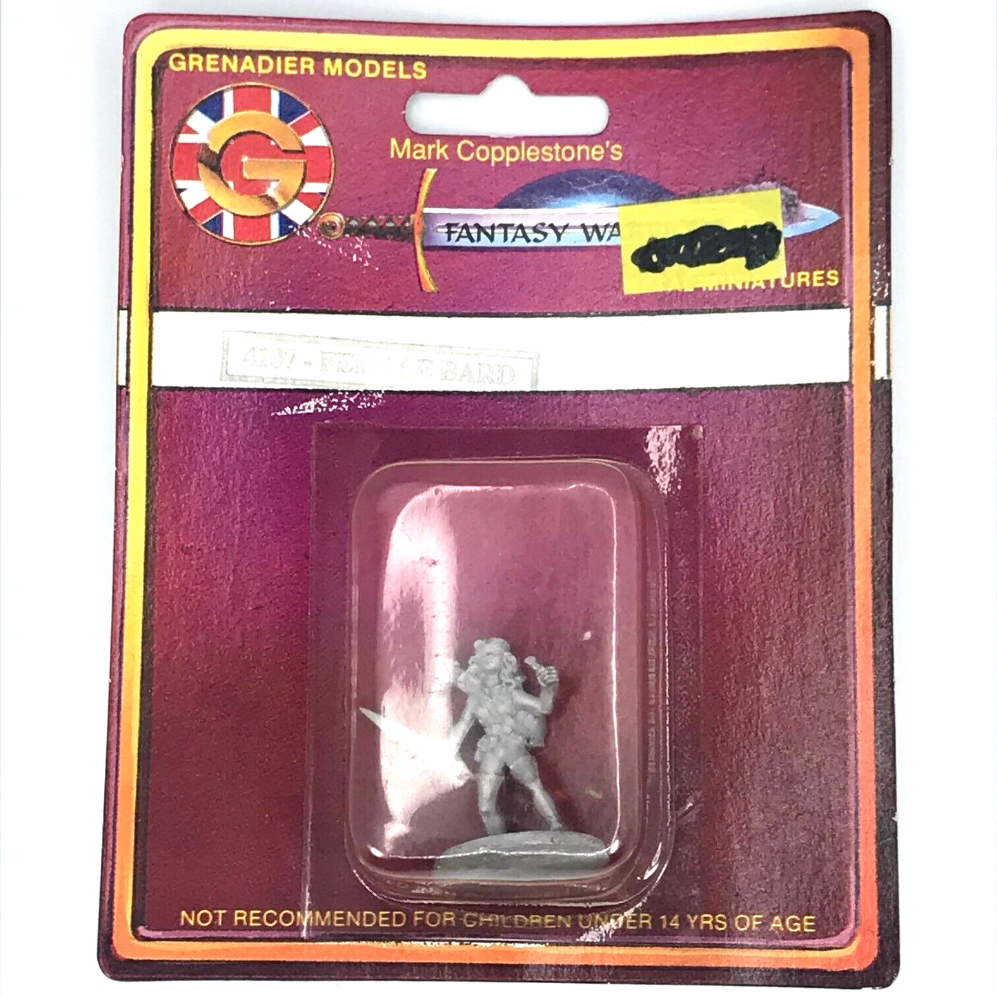 Master Female Bard - Fantasy Personalities - Grenadier Models - Blister C2742