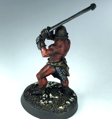 Painted Metal Uruk Hai Beserker -LOTR Warhammer / Lord of the Rings X376