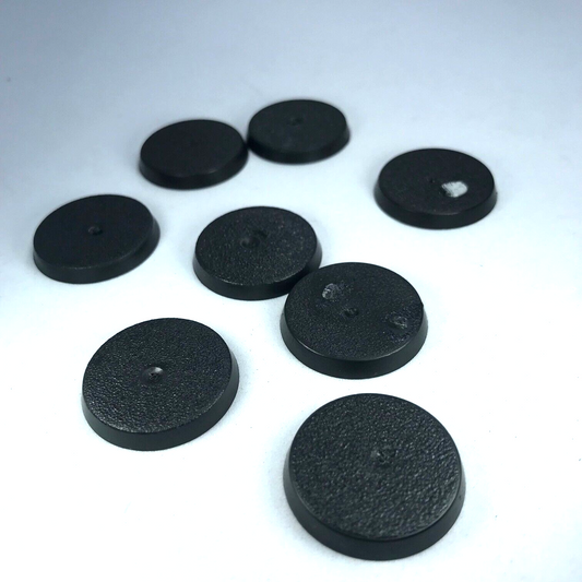 Original Games Workshop 25mm Non Slotta Bases Dated 2005 Warhammer 40K X3923