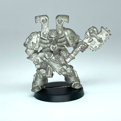 World Eater Space Marine Dated 1992 Rogue Trader - Warhammer 40K Metal X5599