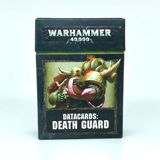 Death Guard Chaos Space Marine Datacards - Warhammer 40K Games Workshop C4468