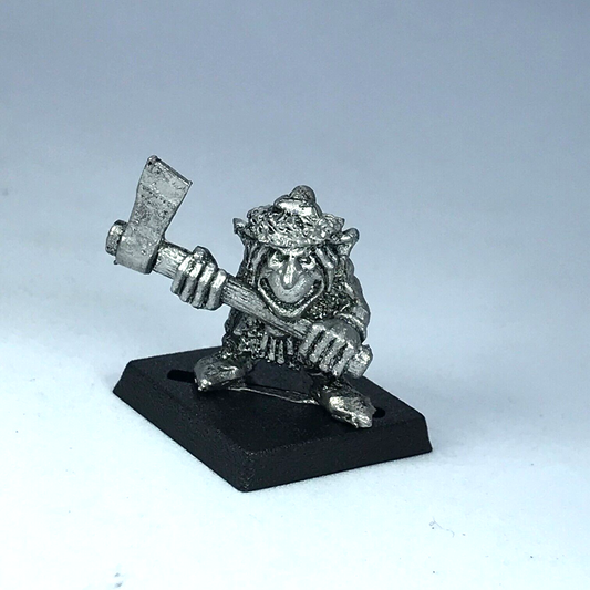 Forest Goblin with Axe Dated 1991 Classic Metal Citadel Warhammer Fantasy X13084